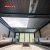 Rainproof Adjustable Electric Louvered Aluminum Alloy Pergola Roof Garden Patio Balcony Retractable Pergola