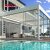 Automatic Sunroof Electric Shutter Ceiling Bioclimatic Gazebo Garden Patio Backyard Aluminium Pergola Retractable Pergola