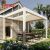 Waterproof Party  Designed Custom Model Aluminum Alloy Frame Pergola and Gazebo Courtyard Patio Garden Retractable Pergola
