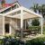 Outdoor Furniture Garden Sets Patio Balcony Yard with Adjustable Louvers and Weather  Resistant Design Retractable Pergola