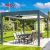 Factory Price Metal Aluminum Electric Motorized Louvers Covered Pergola Roof Garden Patio Backyard Outdoor Retractable Pergola