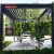 Waterproof Openable Aluminum Louvre Roof Garden Pergola Systems with Led Lights Patio Backyard Outdoor Retractable Pergola