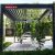 Motorized Waterproof Pergola with Led Strip Lights Luxury Garden Gazebo Outdoor Patio Backyard Retractable Pergola