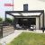 Modern Design Outdoor Waterproof Aluminum Structure Shade and Relaxation in Gardens Patios Backyards Retractable Pergola