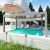 Waterproof Sunshade Aluminum Louvered Roof Cover System Garden Outdoor Patio Retractable Pergola