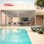 4X3 Size Waterproof Modern Bioclimatique Aluminum Pergola with Shades Garden Outdoor Patio Retractable Pergola