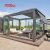 Waterproof Motorized 3X3M 3X4M Aluminum Louver Outdoor Patio Bioclimatic Pergola Garden Backyard Deck Retractable Pergola