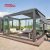 Aluminium Louvered Pergola with Weather  Sensing Garden Patio Balcony Outdoor Bioclimatic Waterproof Retractable Pergola