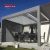 Wall - Mounted Louvered Steel Roof Garden Gazebo Pergola Sale Outdoor Patio Backyard Retractable Pergola