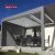 Motorized Waterproof Aluminum Louvered Roof Outdoor Patio Garden Backyard Pergola Kits Retractable Pergola
