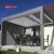 Factory Price Aluminum Motorized Louvered Outdoor Bioclimatic Shading Structure Garden Patio Balcony Retractable Pergola