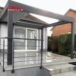 Automated Louvered Aluminium Pergola Weatherproof Biological Patio Garden Terrace Outdoor Easy Lifestyle Retractable Pergola
