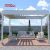 Louvered Roof Bioclimatic Aluminium Pergola Garden Patio Poolside Customizable Versatile Shading Structure Retractable Pergola