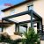 Waterproof 3X3M Outdoor New Design Modern Manual Gazebos Aluminum Pergola Roof Garden Patio Backyard Retractable Pergola
