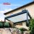 Aluminium Pergola with Waterproof Louvered Roof Garden Patio Terrace Bioclimatic Shading Structure Retractable Pergola
