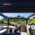 Rainproof Sun - Shading Aluminum Louvered Roof Kit Garden Patio Backyard Outdoor Use Retractable Pergola