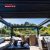 Light - Duty Aluminium Motorized Roof Waterproof Louvre System Garden Backyard Patio Pergola and Gazebo Retractable Pergola