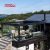 Outdoor Adjustable Shutter Waterproof Aluminum Louvered Gazebo Garden Patio Balcony Square Outdoor Roof Retractable Pergola