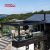 Motorized Aluminium Louver Roof with Custom Design Outdoor Garden and Patio Ideal Backyard and Courtyard Use Retractable Pergola