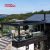 installed Remote  Controlled Outdoor Bioclimatic Aluminium Structure with Sun Screen Garden Patio Balcony Retractable Pergola