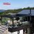 Roof System Garden Sale Ideal Outdoor Courtyard Patio Aluminum Pergola  Electric Function Metal Structure Retractable Pergola