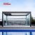 Aluminium Louvred Patio Gazebo Garden Terrace Balcony Outdoor Pergola Arches with Bioclimatic Opening Roof Retractable Pergola