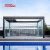 2021 Waterproof Aluminum Bioclimatic Polycarbonate Pergola Roof System Garden Patio Backyard Retractable Pergola