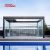 Outdoor Automatic Motorized Waterproof Patio Balcony Cover Steel Gazebo Garden Terrace Backyard Retractable Pergola