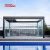Control Outdoor Waterproof Aluminum Pergola with Zip Screen Blinds Eco  Friendly Garden Patio Backyard Retractable Pergola