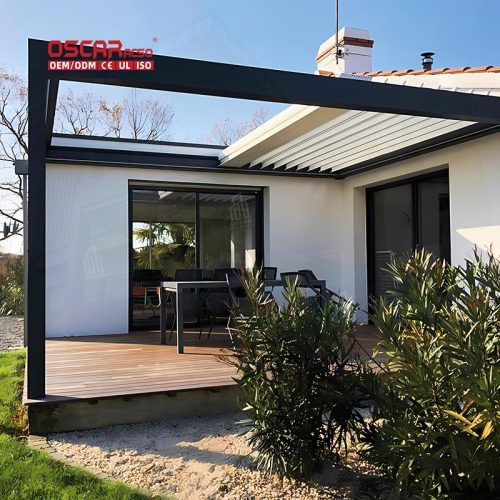 Portable Foldable Outdoor Canopy Garden Patio Swimming Pool Retractable Pergola