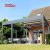 5X3M High Quality Automatic Aluminum Waterproof Electric Patio Cover Garden Backyard Outdoor Retractable Pergola