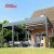 Motorized Retractable Aluminium Roof Louver Pergola Garden Patio Backyard Sustainable Eco - Friendly Retractable Pergola