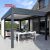 3X4 Adjustable Aluminium Alloy Louver Cover with Sunshade Patio Garden Backyard Retractable Pergola