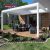 2024 Newest Electric Waterproof Aluminum Pergola Pavilion Garden Patio Backyard Outdoor Retractable Pergola
