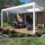Automatic Smart Cover Waterproof Louver Roof System Patio Garden Outdoor Motorized Aluminium Pergolas Retractable Pergola