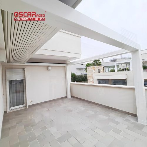Hot Selling Aluminium Pergola Gazebo Garden Patio and Backyard Outdoor Sun Protection Shade Retractable Pergola