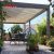 Aluminium Outdoor Electric Structure Garden Patio Backyard with Adjustable Feature and Smart Design Retractable Pergola