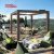 Adjustable Louvered Aluminum Outdoor Waterproof Manual Pergola European Gardens and American Backyards Retractable Pergola
