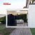 Adjustable Waterproof Louvers Aluminum Structure Garden Patio Backyard High  Quality Shading Shelter Retractable Pergola