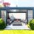 Bioclimatic Waterproof Aluminium Pergola Roof Garden Patio and Balcony Outdoor Sunshade Retractable Pergola