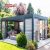 4X6 Latest Design Powder Coating Modern Louvered Aluminium Roof Structures Garden Patio Backyard Retractable Pergola