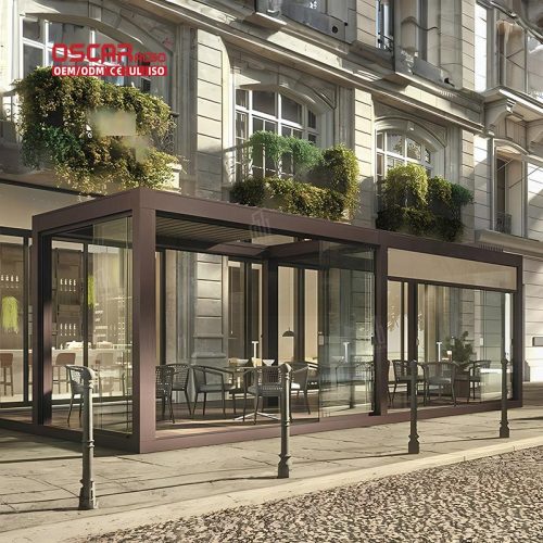 Bioclimatic Outdoor Furniture Garden Terrace Patio  Personalized and Versatile Pergolas and Gazebos Retractable Pergola