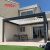 Outdoor Metal Louvered Sun Shade Patio Garden and Gazebo Ideal Backyard Picnics and Poolside Relaxing Retractable Pergola