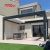 Outdoor Aluminium Louvered Gazebo with Adjustable Roof Garden Patio Backyard Retractable Pergola