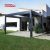 Electric Outdoor Pergola with Sliding Glass Door Waterproof Shading For Garden Patio Beach Retractable Pergola