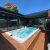 New Design Waterproof Electric Opening Louver Roof Outdoor Garden Patio with Lights Retractable Pergola