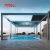 Outdoor Waterproof Electric Metal Shutter Garden Terrace and Roof Living Retractable Pergola