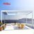 Outdoor Garden Waterproof 3X3M Aluminium Pergola Gazebo Modern Manual Patio Balcony Backyard Retractable Pergola