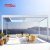 Aluminum Pergola Kit with Removable Louvers Garden Patio Balcony Low  Cost Aluminum Roof Solution Retractable Pergola