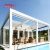 Motorised Waterproof Outdoor Louver Opening Roof Aluminium Garden Furniture Patio and Garden Use Retractable Pergola
